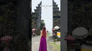 A gate you must to visit in Bali🌁✨#handaragate #travelguide #baliindonesia #spotinbali #shortsfeed