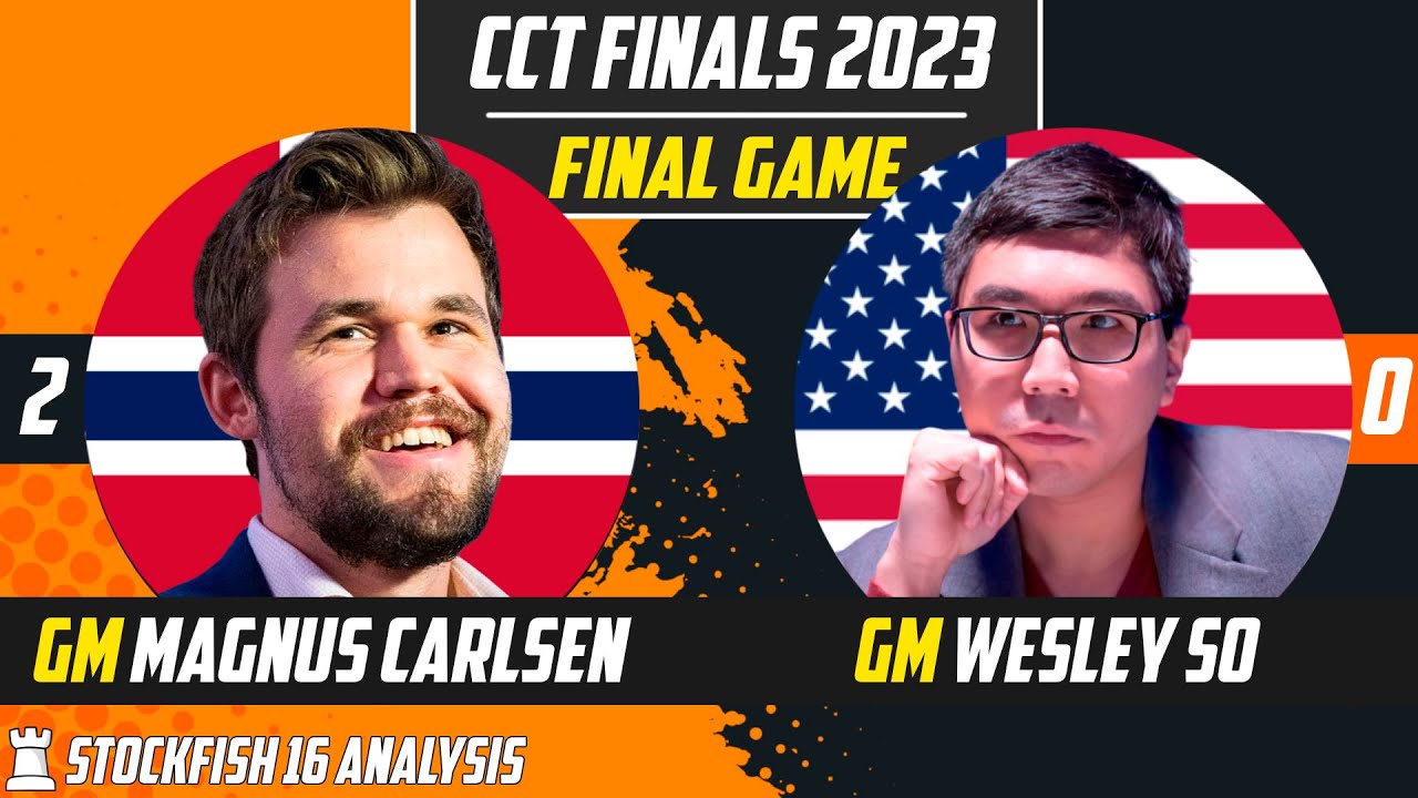 Magnus Carlsen & Wesley So wins their semi finals matches to and set to  face each other in CCT 2023 Finals : r/chess