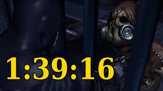 Batman: Arkham Asylum Speedrun (No Major Skips) in 1:39:16 (PB)