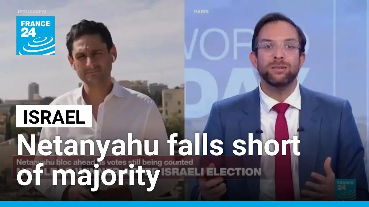 Israel: Netanyahu edges closer to a majority • FRANCE 24 English