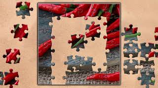 HD hot red chilies 🧩🔥🥵🌶️ //spicy jigsaw puzzle game 🧩//@jigsawpuzzle45 screenshot 3