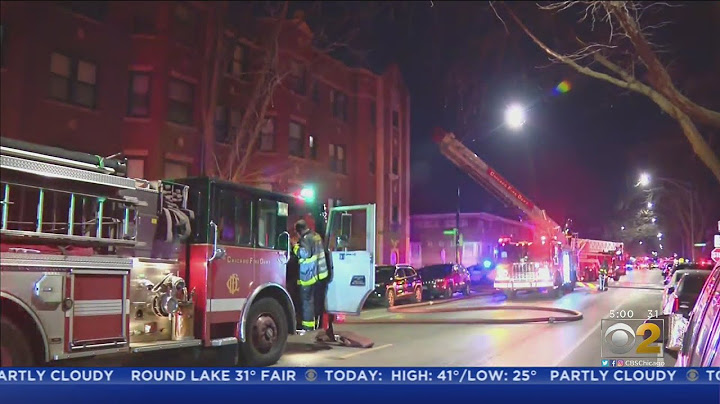 Arson Suspected In Chatham Apartment Building Fire; 20 Residents Evacuated