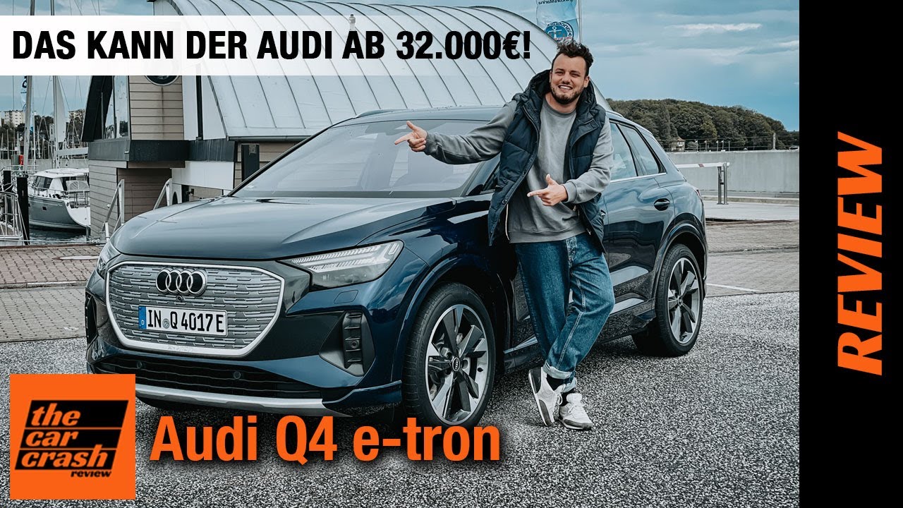 Audi Q4 e-tron (2021): DAS kann der NEUE Elektro AUDI ab 32.000 €!  Fahrbericht, Review, Test