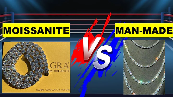 Whats Better? Moissanite Or Man Made Diamond Tennis Chain? Answer Might Surprise You!!!