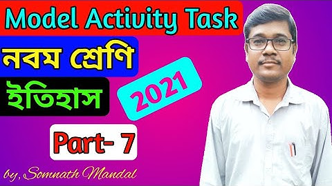 Class 9 History Model Activity Task Part 7 // Wbbse Model Activity Task 2021