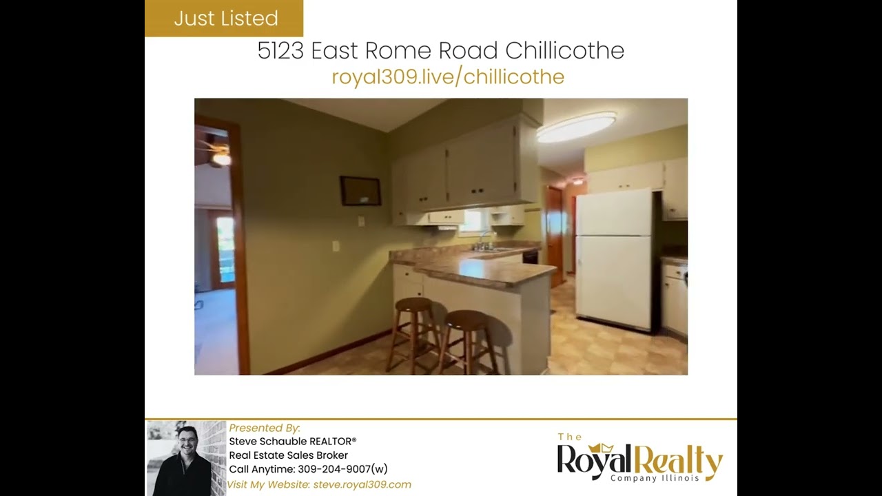 5123 East Rome Road Chillicothe Illinois Home For Sale
