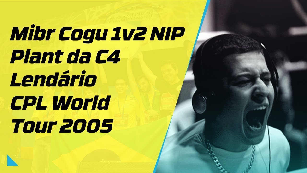 Mibr Cogu 1v2 NIP Plant da C4 Lendário CPL World Tour Espanha 2005