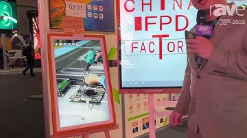 ISE 2023: Provence Technology Exhibits Smart Display with Wood Frame, Content Controllable by Phone