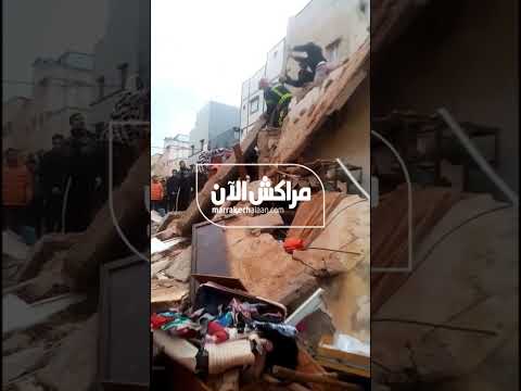 انهيار منزلين متلاصقين يخلف قتيلين وجرحى في الرباط