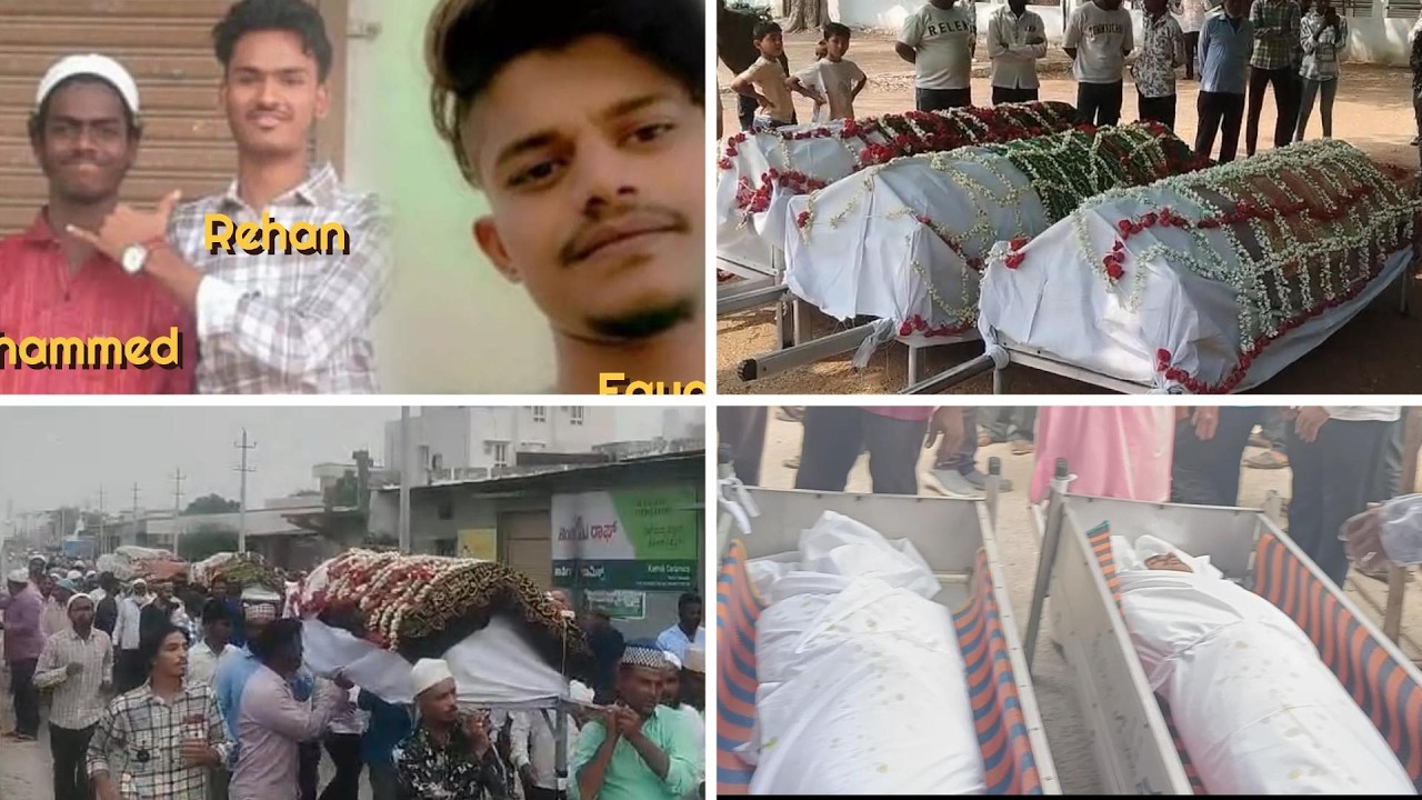 TEEN NAWJAWANAU KA EK SAATH AKHRI SAFAR !