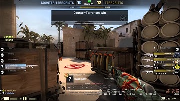 CS:GO - 1v4 ninja defuse... Unplanned ninja. March 26 2016 r22 esea match 6406781