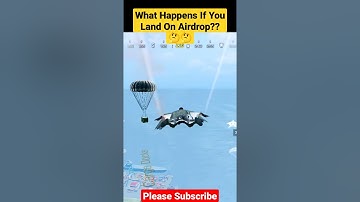 What Happens When You Land On Airdrop In Cod Mobile #shorts