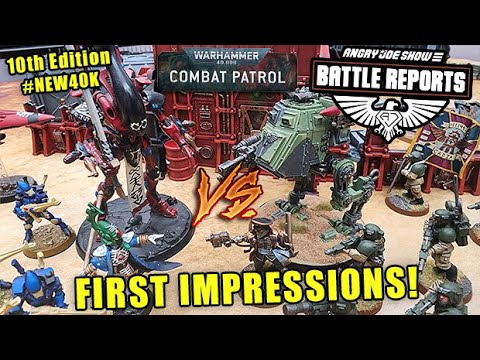 NEW Combat Patrol in Warhammer 40k 10th Edition! – Aeldari vs Astra Militarum