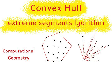 Convex Hull - Extreme Segments Algorithm | computational geometry بالعربى
