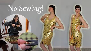 How to Make a Sequin Dress  No Sewing Required!