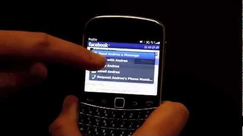 Celluloco.com Presents: Facebook for BlackBerry smartphones v2.0 Demo