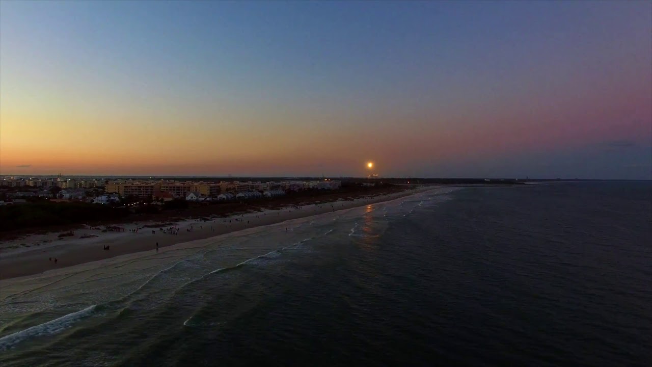 SpaceX Falcon 9 Rocket Launch - DJI Drone World Aerial Photography