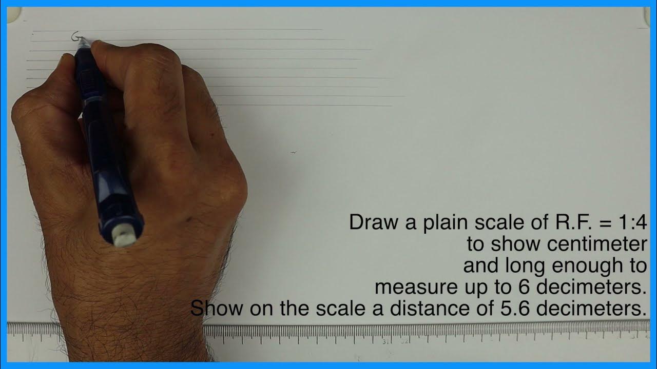Plain scale 1 Technical drawing Engineering drawing YouTube