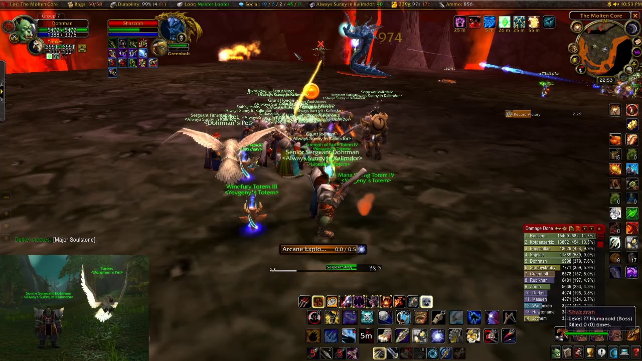 WoW Classic, Molten Core Shazzrah