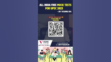 Free Mock Tests for UPSC Prelims 2025 | Vishnu IAS Academy