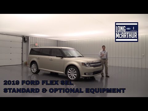 FORD FLEX SEL STANDARD AND OPTIONAL EQUIPMENT FORD FLEX SEL STANDARD AND OPTIONAL EQUIPMENT