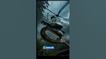 AI NATURE EXPLORATION|GIANT SNAKE|GIANT PYTHON #phyton #train #snake #ai #trending  #feedshort