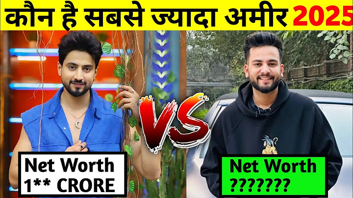 Mr Faisu Vs Elvish Yadav Comparison 2025, @MrFaisu @TheSocialFactory