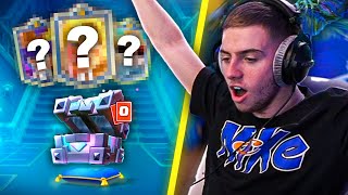 JE DÉBLOQUE MON PREMIER CHAMPION DANS CE PACK OPENING CLASH ROYALE ! (mon plus gros pack)