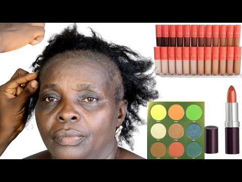 she-was-transformed😍-hair-and-makeup-transformation-for-photoshoot|-over-50-glam💄mature-melanin-skin