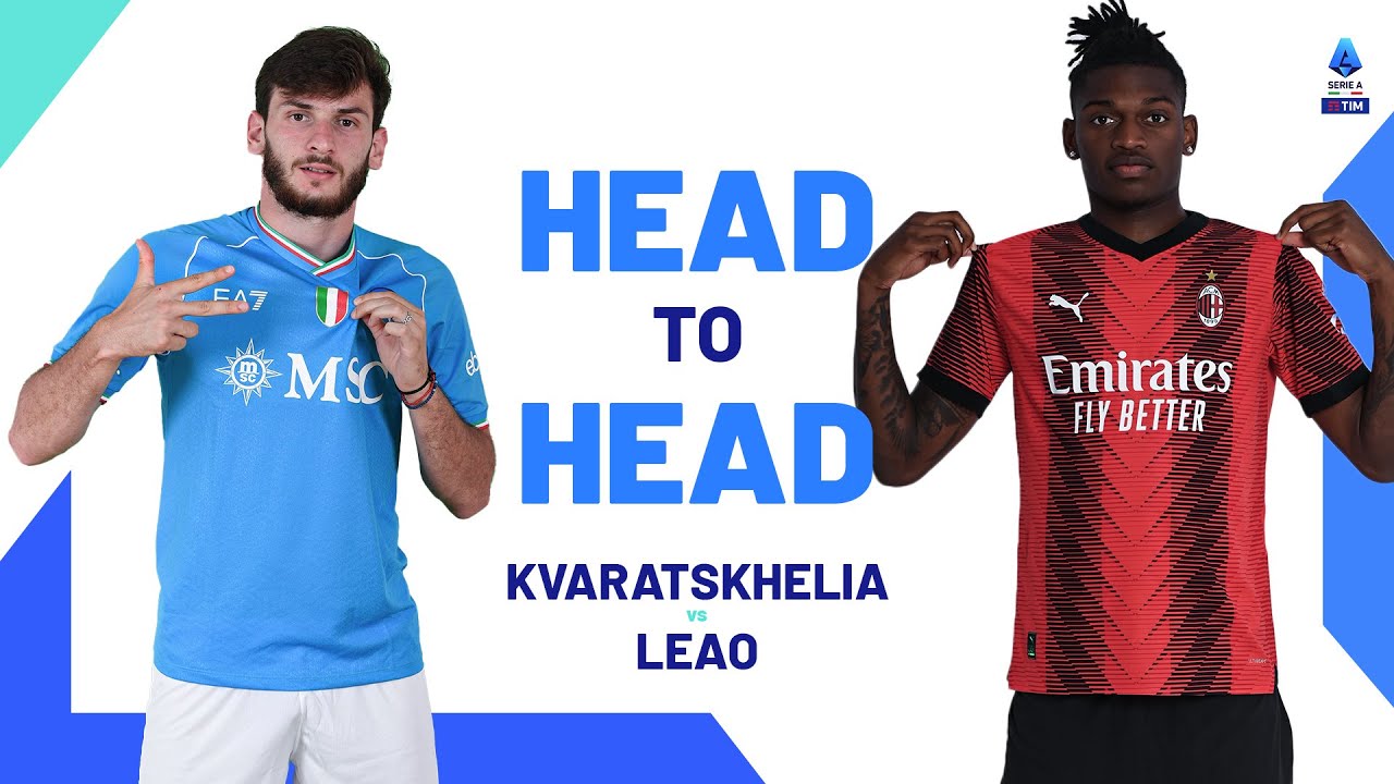 Two master dribblers face off in Naples | Kvaratskhelia vs Leao | Head to Head | Serie A 2023/24