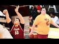 70 360lbs connor williams is a sniper official freshman year college highlights
