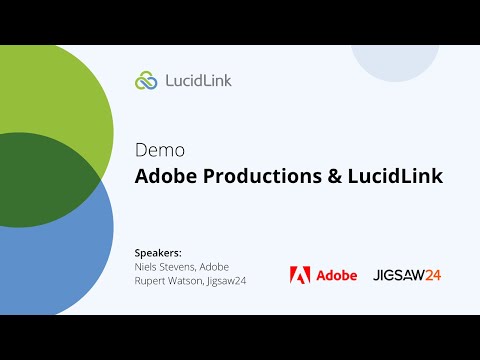 Demo: Adobe Productions & LucidLink