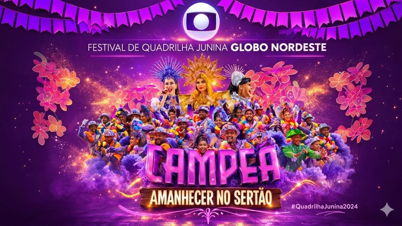 Amanhecer no sertão - CAMPEÃ GLOBO NORDESTE 2025