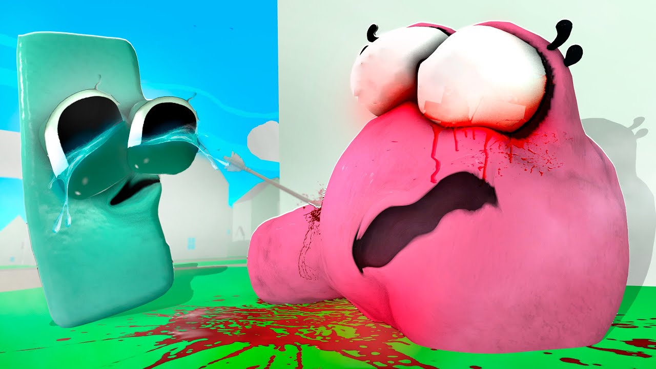 Please Help MOTHER ALPHABET LORE P - SAD STORY In Garry`s mod