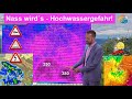 Nass wird´s mit Hochwassergefahr! Schauer, Gewitter, Regen-Tiefs. Wettervorhersage 16.-23.05.2024.