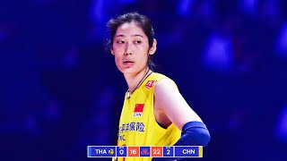 THE QUEEN IS BACK !!! Zhu Ting DOMINATED Volleyball Nations League 2024