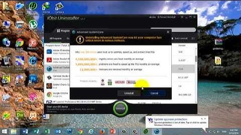 How to Uninstall Advance Care System by IObit Uninstaller