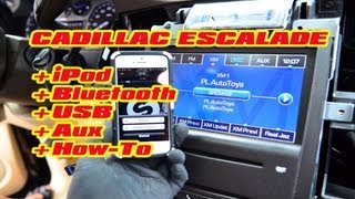 Cadillac Escalade IPHONE BLUETOOTH USB ANDROID ISIMPLE Connect MP3 AUX ISGM651 Installation Cadillac Escalade IPHONE BLUETOOTH USB ANDROID ISIMPLE Connect MP3 AUX ISGM651 Installation