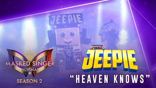 Finish the race with Jeepie's 'Heaven Knows' performance | Masked Singer Pilipinas Season 2