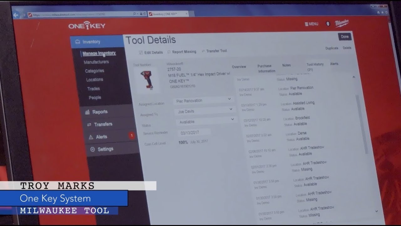 Watts New: Milwaukee Tool One Key System