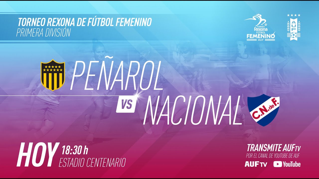 AUF TV transmitió el clásico Peñarol vs Nacional de Fútbol Femenino - AUF