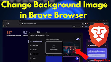 How to Change Background Image in Brave Browser | Quick Guide
