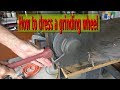 Resurfacing a grinding wheel fast and easy.