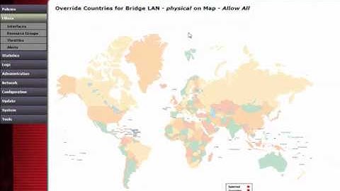 PoliWall Security Appliance Demonstration