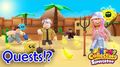 Fruit Collecting Simulator [QUESTS] | Fruit Collect Simulator now has quests! Rebirth remove reward?