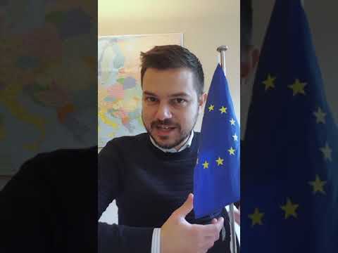 Video: C'è solo una bandiera d'Europa, ma ci sono dozzine di bandiere europee