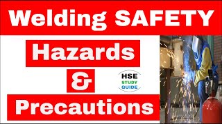 Welding Safety in hindi | Welding hazards & precautions in hindi | HSE STUDY GUIDE screenshot 4