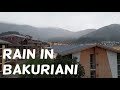 Rain in Bakuriani Crystal Resort
