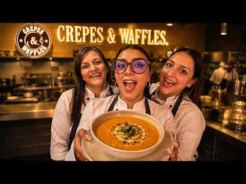 WE RECREATE OUR FAVORITE DISH FROM CREPES & WAFFLES