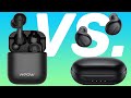 Budget Noise Cancelling Wireless Earbuds Comparison